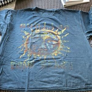 Blue distressed Sublime Urban Outfitters tee